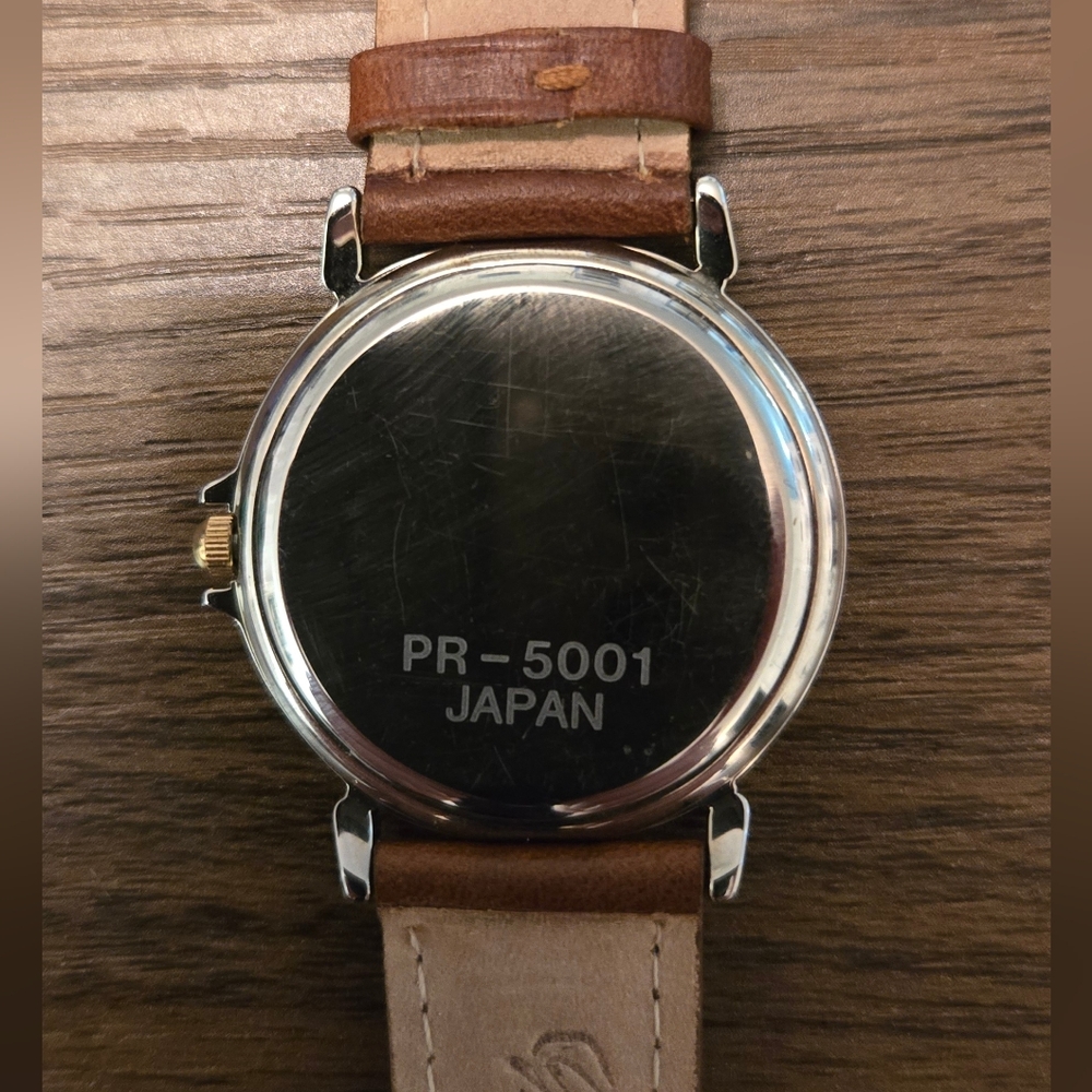 Fossil PR-5001 Women's Classic Brown Leather Band Roman Numeral Wristwatch - Picture 6 of 7